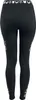Gothicana by EMP Damen schwarze Leggings mit elastischem Produktbild-Vorschau 2