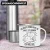 Trendation - Emaille Tasse für Freundin Lustig Geschenk Produktbild-Vorschau 3
