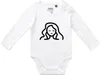Huuraa Baby Body Jungfrau Sternzeichen Symbol 80 White  Produktbild-Vorschau 1