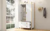 okwish Kleiderschrank mit 2-Türiger Design,Schrank aus Produktbild-Vorschau 5
