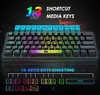 Lexonelec K61 60%% Tastatur Gaming PC RGB Lighting Schwarz Produktbild-Vorschau 6