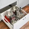Teleskop Pfannen Organizer mit 12 Ablagen - Topfdeckel Produktbild-Vorschau 3