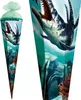 ROTH Schultüte groß Dino Mosasaurus 85 cm Spezialborte Produktbild-Vorschau 3