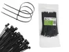 Opaski Zaciskowe Kablowe Trytytki 2.5x100mm Czarna 100szt Podgląd zdjęcia produktu 1