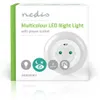 Nedis LNLGSOCK01, Lámpara de noche para enchufe, Blanco, Vista previa de la imagen del producto 8