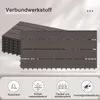 EUGAD 12er-Set WPC Fliesen, Klickfliesen, 30x60cm, mit Produktbild-Vorschau 5