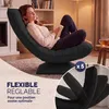 CASARIA Fauteuil tout confort pivotant 360 degrés noir Voir les images du produit 5
