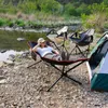 Hängematte mit Gestell Camping, 200x70 cm, 900D Oxford, Produktbild-Vorschau 2