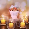 Bicchieri Tealight 10 pezzi portacandela vetro lanterna Anteprima dell’immagine prodotto 4