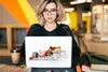MuchoWow® Laptop Aufkleber Sticker Cover Ein roter Produktbild-Vorschau 5