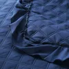 marineblaue gesteppte doppelseitige Bettdecke 140x200CM Produktbild-Vorschau 13