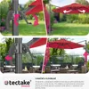 TecTake 403135, Czerwony, Bordowy Podgląd zdjęcia produktu 17