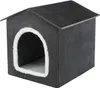 Cuccia per gatti TRIXIE Livia, 50x50x54 cm, grigio e Anteprima dell’immagine prodotto 2