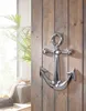 FineBuy Anker Wanddeko Aluminium 62x40 cm Maritime Produktbild-Vorschau 2