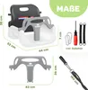 Product dimensions and accessories for a baby swing. Produktbild-Vorschau