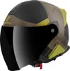Bogotto H586 City-B Jethelm, nero opaco/bruno/oro, L Anteprima dell’immagine prodotto 6