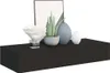 Decorative items on a black shelf. Produktbild-Vorschau
