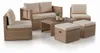 Juskys Polyrattan Gartenmöbel Set Salou - Lounge für 6 Produktbild-Vorschau 1