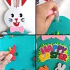 Ostern Bastelset für Kinder, Osterhase aus Filz mit Produktbild-Vorschau 2