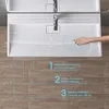 doporro Lavabo da Appoggio Bagno Sospeso Lavandino Anteprima dell’immagine prodotto 2
