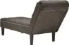 Möbel Chaiselongue mit Kissen & Rechter Armlehne Grau Produktbild-Vorschau 6