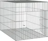 vidaXL klietka pre králiky 78x54x54 cm pozinkované železo Náhľad obrázku produktu 4