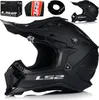 LS2 MX700 Subverter Evo II Solid Motocross Helm, schwarz Produktbild-Vorschau 8
