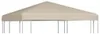 vidaXL Toit de pavillon 310 g/m² 3×3 m Beige Voir les images du produit 6