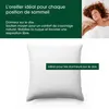 Oreiller en plumes HANSKRUCHEN Premium de Luxe 50x70 cm Voir les images du produit 5