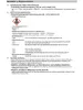 A document page with safety information and hazard symbols. Produktbild-Vorschau