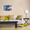 Wallario Poster mit Fenster-Illusion: London- Big Ben bei Produktbild-Vorschau 3
