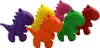 Wachsmalstift Dinosaurier Form 6er Set Produktbild-Vorschau 4