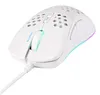 Deltaco GAM-108-W Deltaco Gaming Maus WM75 USB, RGB, weiß Productafbeelding-voorbeeld 1