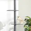 PawHut Kratzbaum Deckenhoch, 228-260 cm Höhenverstellbarer Produktbild-Vorschau 9