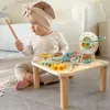 Woopie Groene Houten Educatieve Tafel Muzikaal Sensorisch Productafbeelding-voorbeeld 4