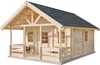 Alpholz Gartenhaus Lillehammer ISONaturbelassen 70mm Produktbild-Vorschau 9
