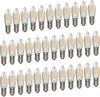 Erzgebirgslicht - AUSWAHL - 35 Stück LED Filament Topkerze Produktbild-Vorschau 1