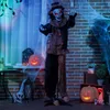 Outsunny, decoración de Halloween de 1,7 metros: payaso de Vista previa de la imagen del producto 2