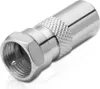 Adapter F-Stecker / IEC-Koax-Stecker Produktbild-Vorschau 1