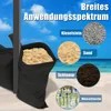 Jopassy 4X Pavillon Sandsäcke Standfuß Gewichte Set schwarz Produktbild-Vorschau 3