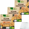EDEKA  Knusper Riegel Sesam 3er Pack (3x75g Packung) + usy Produktbild-Vorschau 1