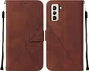 Galaxy S21+ Hülle, Schlank Prägung Flip Leder Kartenfächer Produktbild-Vorschau 1