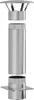 vidaXL Kaminverlängerung Silber 35 x 35 x 82 cm Edelstahl Produktbild-Vorschau 3