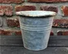 Vaso da fiori in zinco con strisce L Anteprima dell’immagine prodotto 2