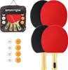 SPORTNOW Tischtennisschläger Tischtennis Set mit 4 Produktbild-Vorschau 1