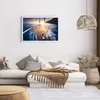 Gerahmtes Poster - Weißer Rahmen - Segelboot Meer - 91,5x61 Produktbild-Vorschau 7