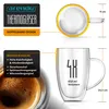 Arendo Thermogläser 4er Set 450 ml mit Henkel, Produktbild-Vorschau 2