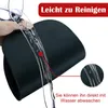 Water being poured onto a black mat, with text overlays. Produktbild-Vorschau