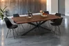 Esstisch 220x100 cm Baumkante Holz Nussbaum-Optik Produktbild-Vorschau 4