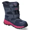 A single blue and pink Kappa winter boot for children is shown against a white background. Produktbild-Vorschau